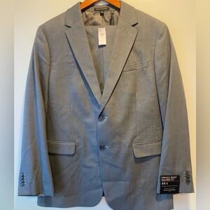 NWT Banana Republic 44R/33x32 gray suit